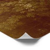 Poussin - Orpheus und Eurydice Poster (Ecke)