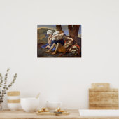 Poussin - Rinaldo und Armida Poster (Küche)