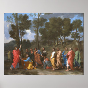 Poussin - Sacrament of Ordination Poster