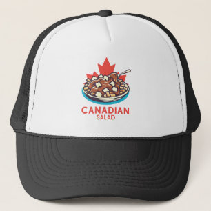 Poutine Canadian Salad Truckerkappe