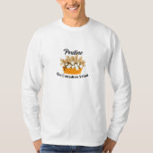 Poutine, der kanadische Salat - Basic Long Sleeve T-Shirt (Vorderseite)