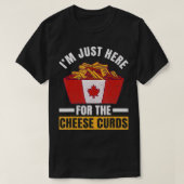 Poutine Design für einen kanadischen Poutine-Ameri T-Shirt (Design vorne)