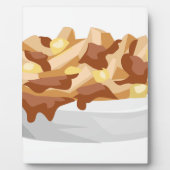 Poutine Fotoplatte (Vorderseite)