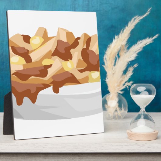 Poutine Fotoplatte (Seite)