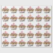 Poutine Geschenkpapier (Flach)