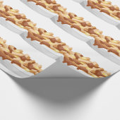 Poutine Geschenkpapier (Ecke)