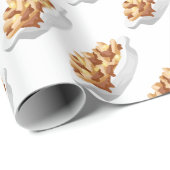Poutine Geschenkpapier (Rolleneckpunkt)