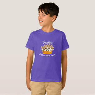 Poutine, Kanadischer Salat - Kids' Basic T - Shirt