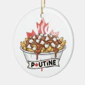 Poutine Keramik Ornament (Links)