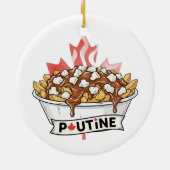 Poutine Keramik Ornament (Hinten)