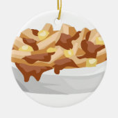 Poutine Keramikornament (Vorne)