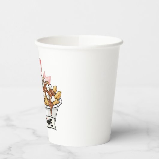 Poutine Pappbecher (Links)