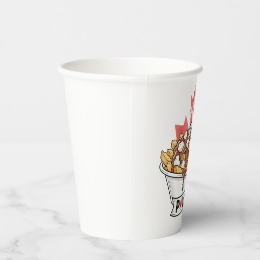 Poutine Pappbecher (Rechts)