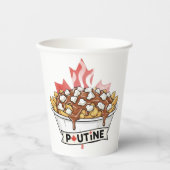 Poutine Pappbecher (Vorderseite)
