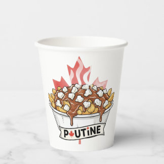 Poutine Pappbecher