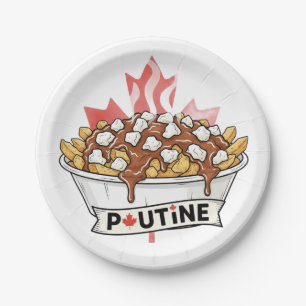 Poutine Pappteller