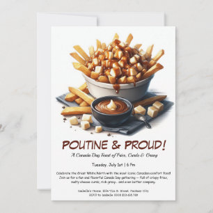 Poutine & Proud - Canada Day Food Party Einladung