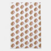 Poutine Quebec Canada Canadian Food French Fries Geschirrtuch (Vertikal)