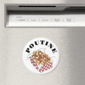 Poutine Quebec Canada Canadian Food French Fries Magnet (In Situ (Geschirrspüler))