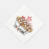 Poutine Serviette (Ecke)