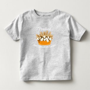Poutine, The Canadian Salad - Kleinkind Fine Jerse T-shirt