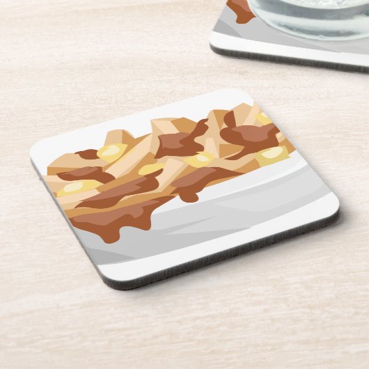 Poutine Untersetzer (Linke Seite)