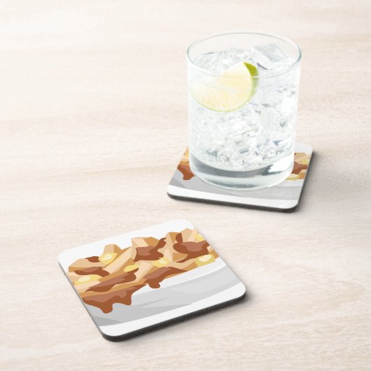 Poutine Untersetzer (Rechte Seite)