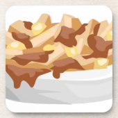 Poutine Untersetzer (Vorderseite)