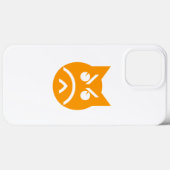 Pouting Emoji Cat Case-Mate iPhone Hülle (Rückseite (Horizontal))