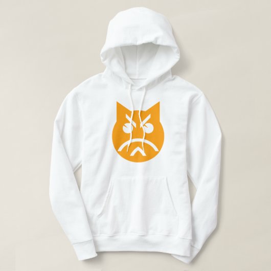 Pouting Emoji Cat Hoodie (Design vorne)