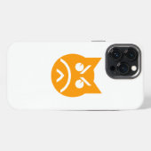 Pouting Emoji Cat iPhone Hülle (Rückseite (Horizontal))