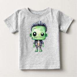 Pouty Frankenstein Baby T-shirt