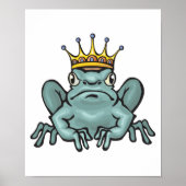 pouty prince frog poster (Vorne)