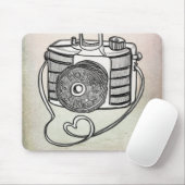 POUVA LIEBE IN DER FARBE DURCH VOL25 MOUSEPAD (Mit Mouse)