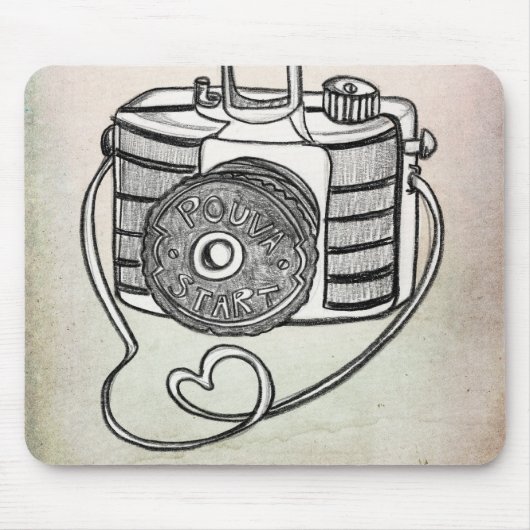 POUVA LIEBE IN DER FARBE DURCH VOL25 MOUSEPAD (Vorne)