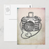 POUVA-LIEBE IN FARBE VOL25 POSTKARTE (Vorne/Hinten)