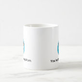 POV You’re the Dog Mom Pug Design Kaffeetasse (Mittel)
