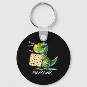 Pover Maror Ma-roar Dinosaur Funny Pesach Kleinkin Schlüsselanhänger