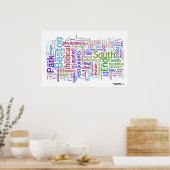 Povo.com South End Poster (Küche)