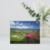 Povoação - Azoren Postkarte (Stehend Vorderseite)