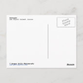 Povoação - Azoren Postkarte (Rückseite)