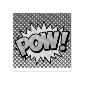 POW ! Briefmarke Gummistempel (Prägung)
