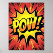 POW! Comic Blast Pop Art Explosionspopster Poster (Vorne)