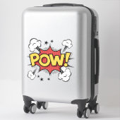 POW! Comic-Book-Stil-Cut-Aufkleber Aufkleber (Koffer)