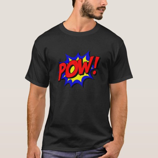 POW! Comic Book Style! klassisch T-Shirt (Vorderseite)
