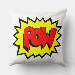 POW - Comic Buch Pop Kunst Kissen