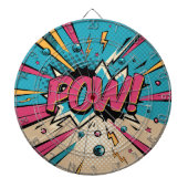 Pow-Comic Dartscheibe (vorne)