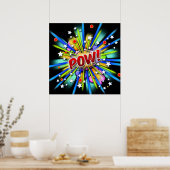 POW! Explosionsdruck Poster (Küche)