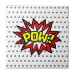 POW! FLIESE<br><div class="desc">Comic Buch inspiriert Design.</div>