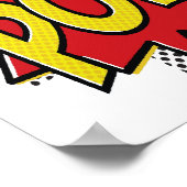 Pow Funny Poster (Ecke)